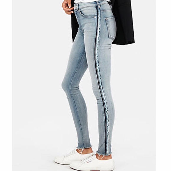 Express Denim - Express Perfect Curves High Rise Tall Ankle Jeans